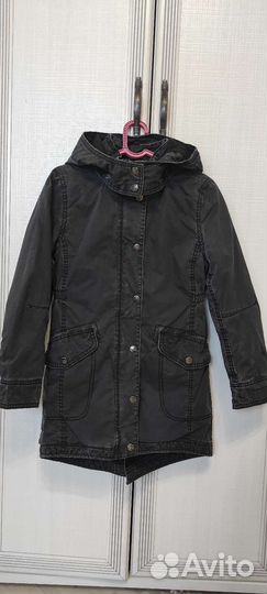 Куртка парка для девочки 128