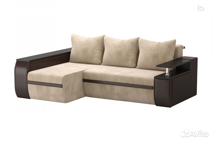 Угловой диван левый Атика