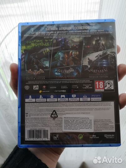 Ps4/ps5 batman Arkham Collection (Три игры)