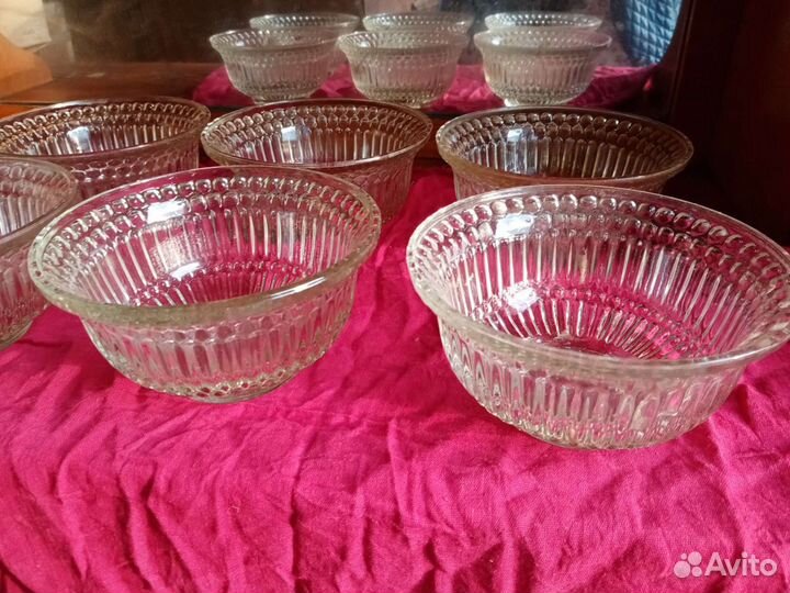 Салатники стеклянные. Уршельский завод