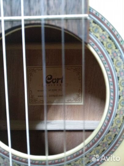 Классическая гитара Cort ac100sg, 4/4