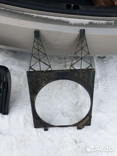 Кожух вентилятора skoda fabia