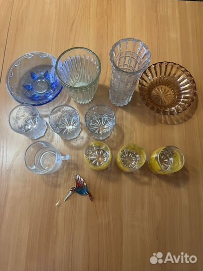 Вазы кружка бокалы салатницы