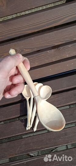 Деревянные ложки новые