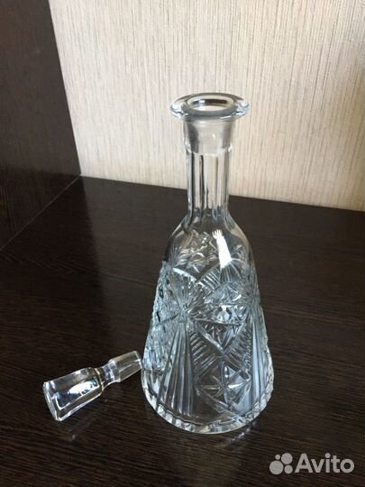 Графин хрустальный СССР новый