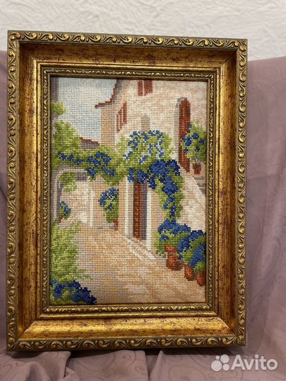 Картины вышитые бисером