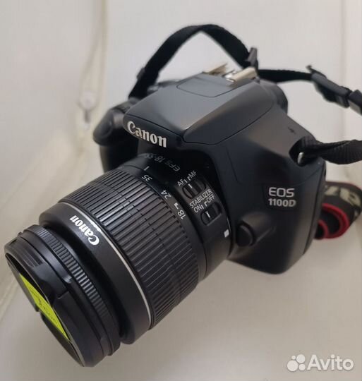Фотоаппарат Canon EOS 1100d kit 18-55mm IS б/у