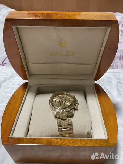 Часы мужские Rolex швейцарские золотые