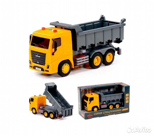 Маз самосвал ин. свет/звук, 94056