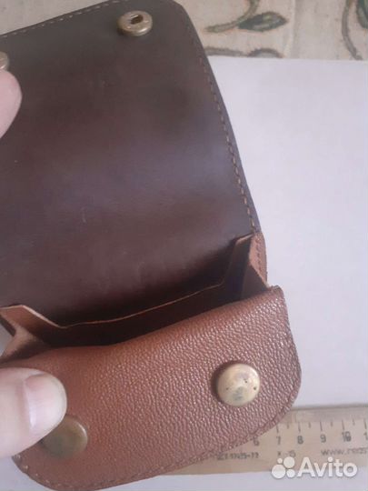 Ретро кошелек СССР. Кожа