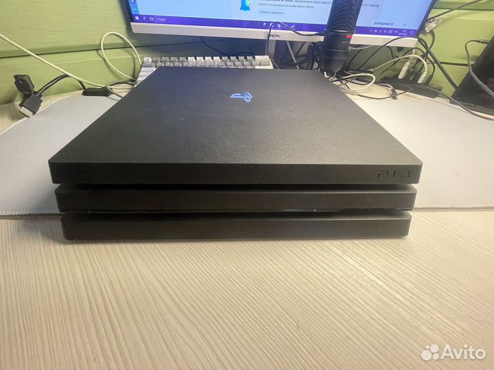 Sony PS4 pro 1tb+джойстик+помощь с покупками