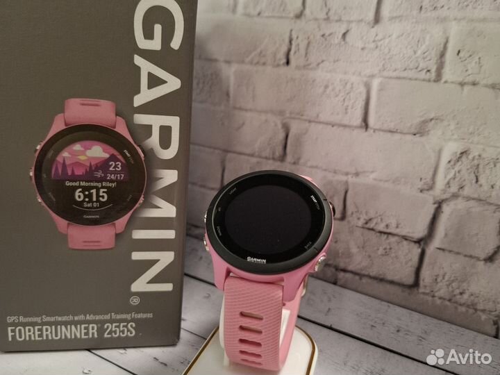 Часы Garmin Forerunner 255S Light Pink & pink band