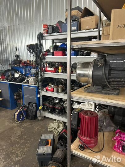 Ремонт насосов grundfos MQ 3-35 / MQ 3-45 / SBA