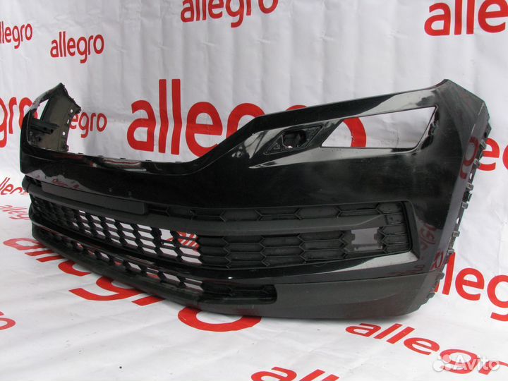 Skoda Kodiaq бампер передний 2018+