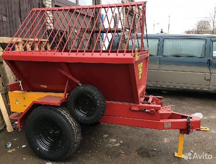 Прицеп-разбрасыватель песка л-415
