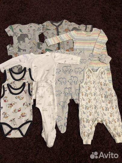 Пакет вещей на 3-6 месяцев