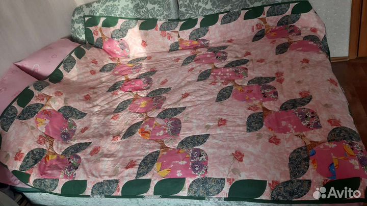 Покрывало- одеяло пэчворк