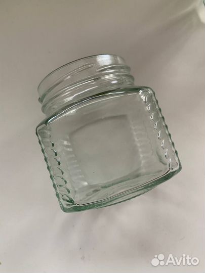 Банки стеклянные для меда и сыпучих продуктов