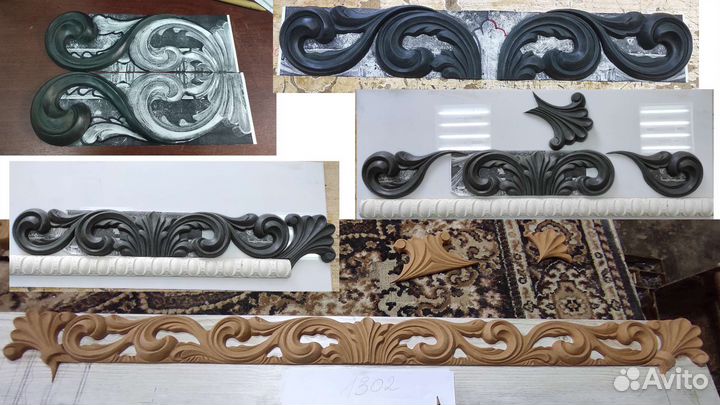 Мебельный декор, разработка, лепка и тираж