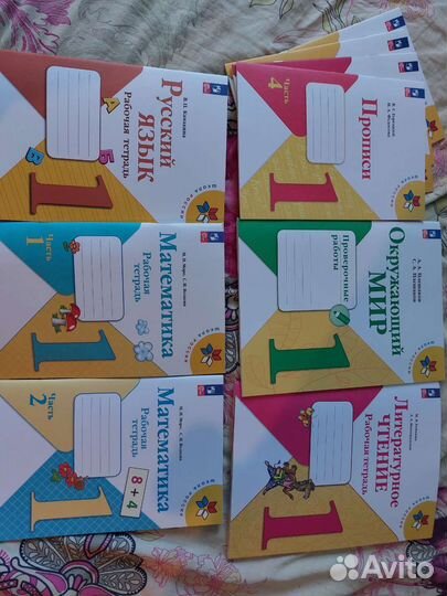 Рабочие тетради и прописи 1 класс