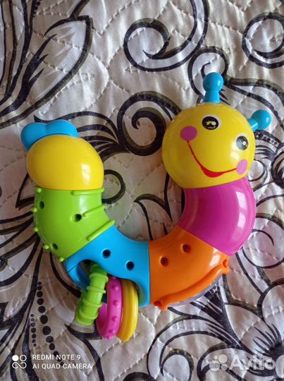 Гусеница игрушка