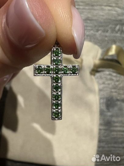 Крестик серебро