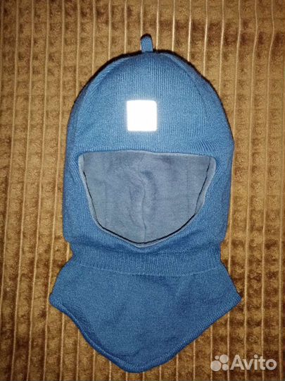 Шапка шлем для мальчика зима