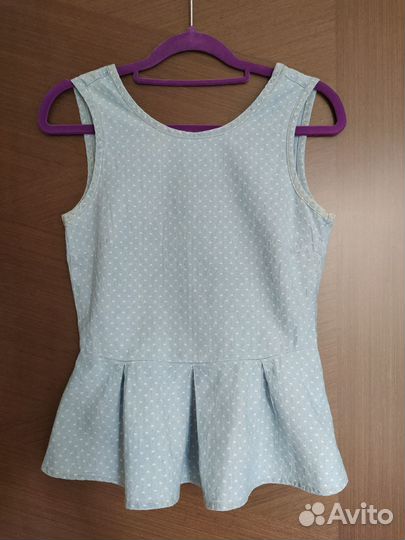 Джинсовый топ женский