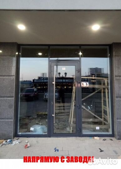 Алюминиевые двери