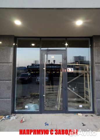 Алюминиевые двери