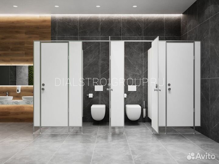 Туалетные и душевые перегородки