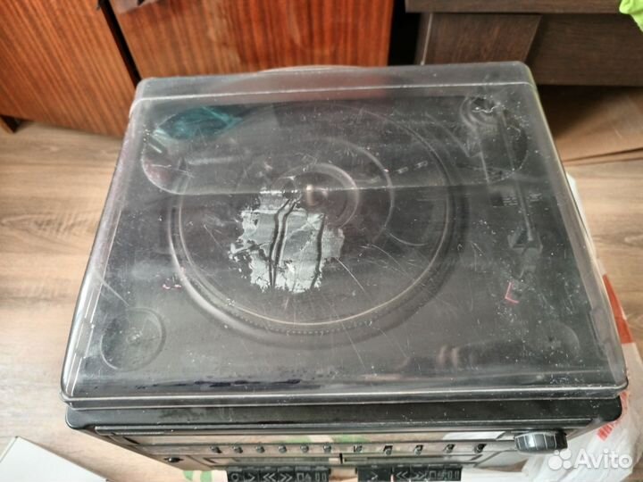 Музыкальный центр kamacrown 90-х гг на запчасти