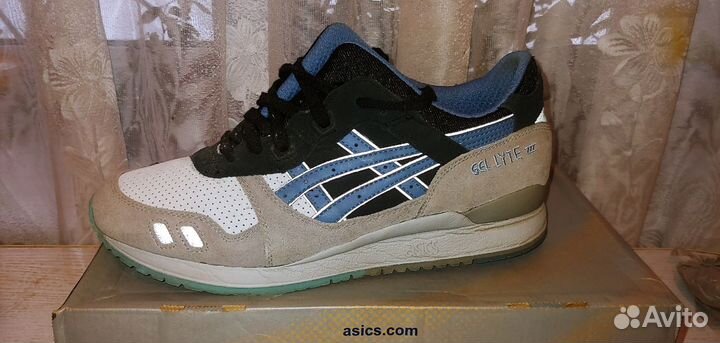 Кроссовки мужские Asics gel-lyte 3 light grey/capt