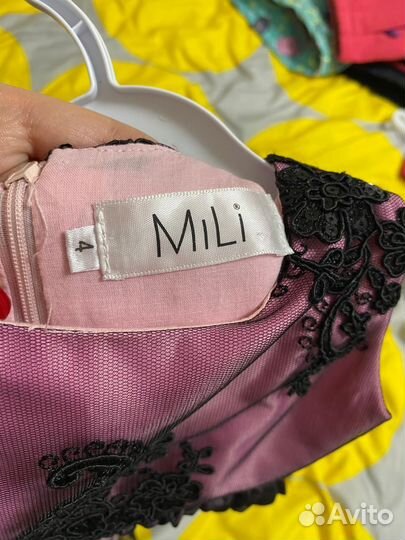 Платье для девочки 104 110