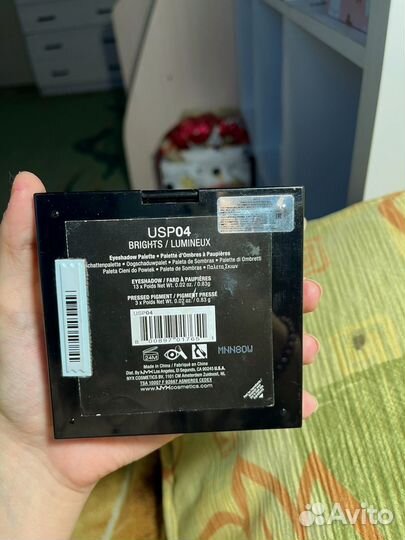 Тени для век nyx ultimate