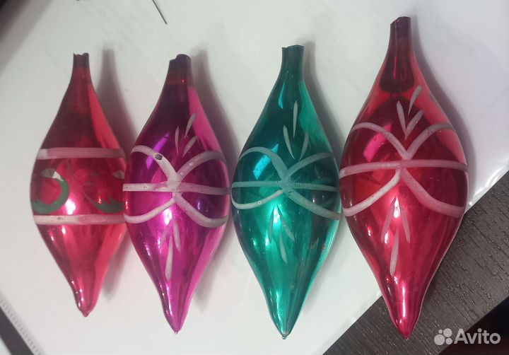 Елочные игрушки СССР