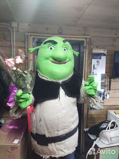 Ростовая кукла Шрека, костюм Шрека