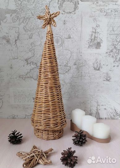 Плетёная упаковка для шампанского