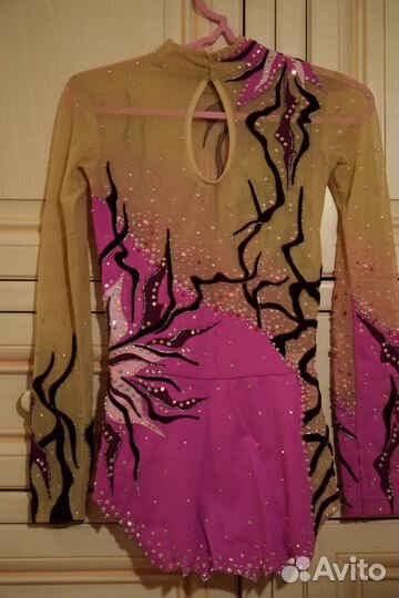 Купальник гимнастический, 128-134 см