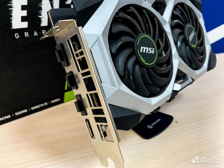 Видеокарта MSI GeForce RTX 2070 Ventus 8Gb