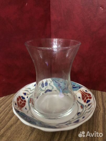 Набор турецкие стаканы для чая (армуды)