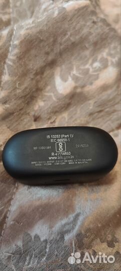 Наушники sony wf 1000xm4