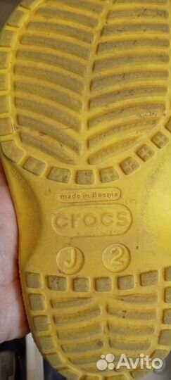 Сланцы crocs детские