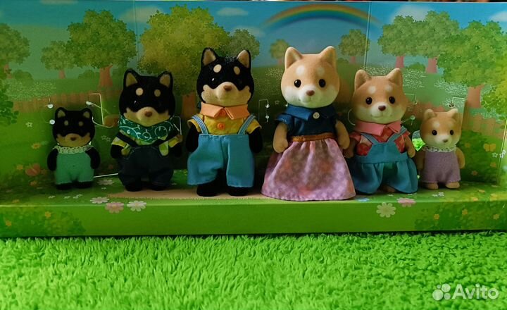 Sylvanian families Shiba семья Шиба