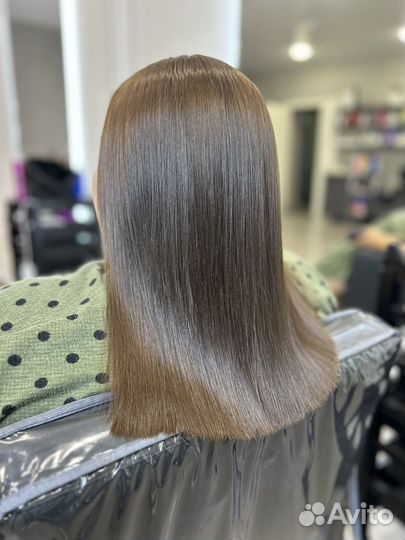 Окрашивание волос в один тон