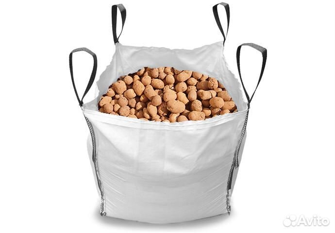 Керамзит, Щебень, Пгс в биг-бэгах (гравий)