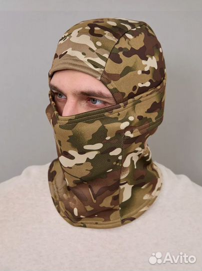 Балаклава тактическая зимняя подшлемник