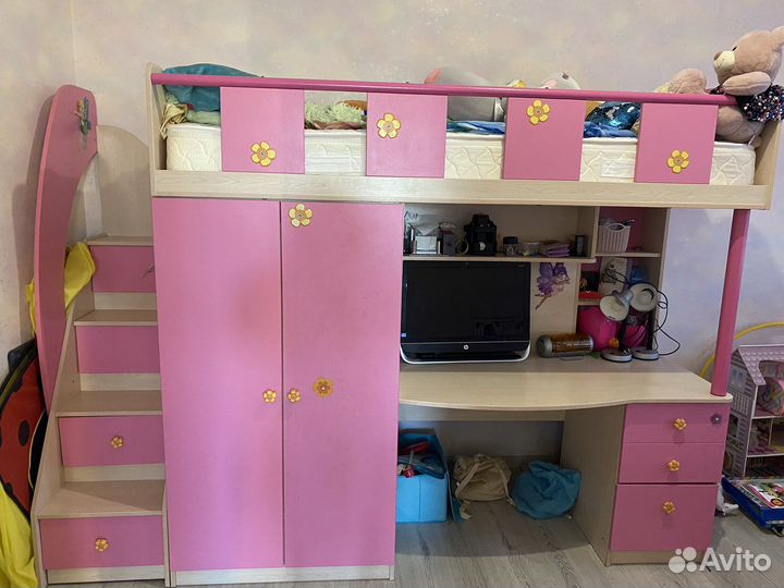 Кровать-чердак