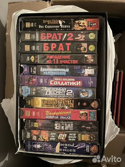 Видеокассеты vhs фильмы