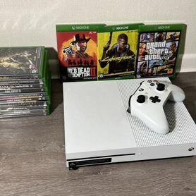 Xbox One S 1.5Tb(1500Gb) +40Игр+GamePass+1Геймпад